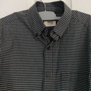 Grey/Black Men Shirt, size S