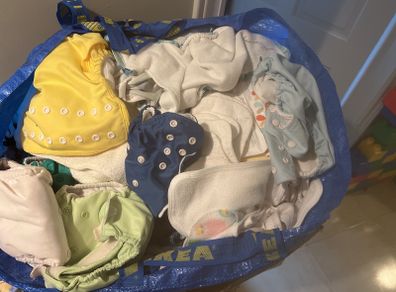 Reusable nappies free for collection