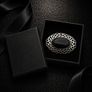 Vintage 925 Sterling Silver & Black Onyx Celtic Knot Brooch, Birmingham 1994 Image 2