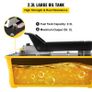 Air Hydraulic Pump, 10,000 PSI Hydraulic Foot Pump, 1.89 L Reservoir Foot Operated Air/Hydraulic Pump, with Hose and Spray Gun for Heavy Machinery Rigging, Auto Repair, Auto Body Frame Machines Image 7