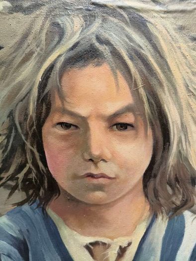 Painting of a girl