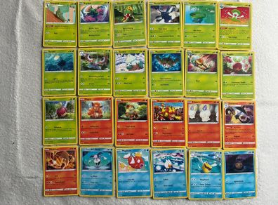 Pokemon Rebel Clash Base Set Full 101 card set Common Uncommon Trainers