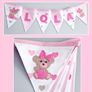 Eco-Friendly Personalised Cotton Bunting Made to Order Image 7