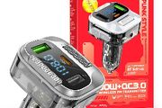 Hoco E75 PD30W QC3.0 Car Bluetooth FM Transmitter Charger