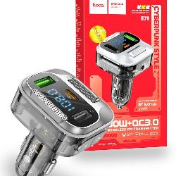 Hoco E75 PD30W QC3.0 Car Bluetooth FM Transmitter Charger