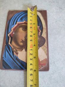Holly Small Picture Of Holly Small Picture On Wood Plaque Carmel Haifa-israel.