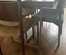 dining table and chairs
