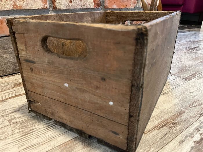vintage wood box