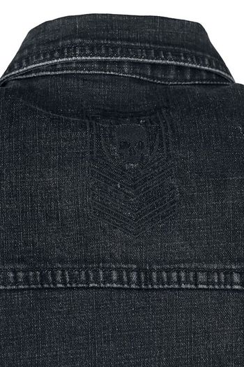 Black Premium Denim Waistcoat in Size 5XL (Brand New & Unopened)