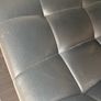 3x Black Faux Leather Quilted Bar Stools Image 8