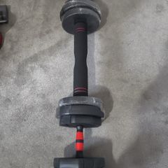 Adjustable 30 kg Weight Plate and Barbell Set