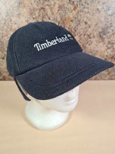 Timberland junior kids fleece trapper hat navy Size 52 boys girls