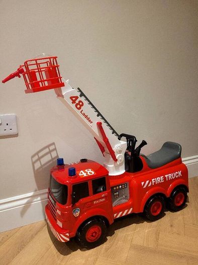 Ride on fire truck