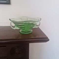 green glass sowerby bowl