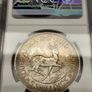 South Africa 1947 Silver Proof 5 Shillings Coin NGC PF65 Beautiful Coin Image 3