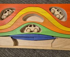 Waldorf Wooden Car Track