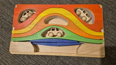 Waldorf Wooden Car Track