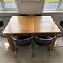 Extendable Wooden Dining Table Image 4