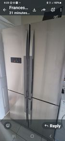 fridge and freezer