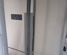 fridge and freezer