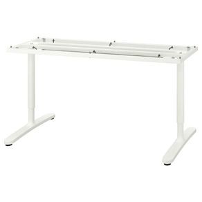 Ikea BEKANT desk Underframe for table top, white, 160x80 cm