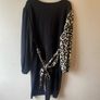 Black leopard print dress (4XL) Image 4