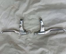 Aluminium levers, good condition.