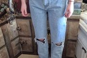 Momokrom Ripped Jeans UK 10