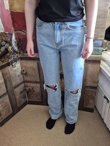 Momokrom Ripped Jeans UK 10