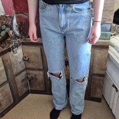 Momokrom Ripped Jeans UK 10