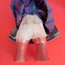 Vintage  Wind Up Hedgehog Doll 7" Tall 1950s-60s Image 8