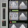 100W Security Lights Outdoor Motion Sensor PIR Flood Light Remote Control IP66 Waterproof, 9000LM, 144 LEDs, Cool White, 6500K, Outdoor Lights Mains Powered for Garden Corridor Entrance Backyard Image 3