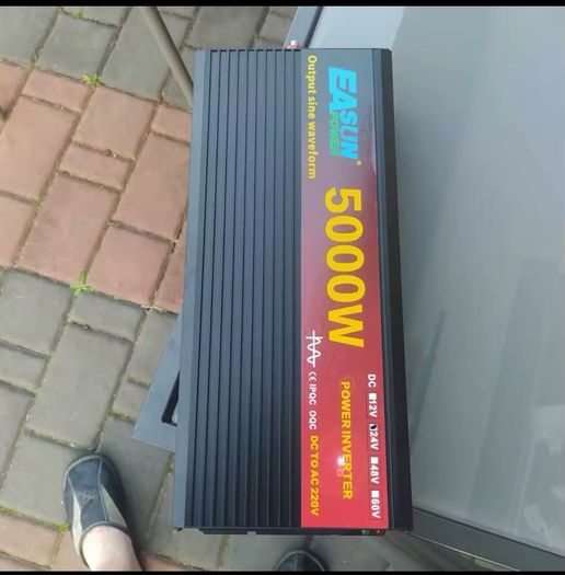 Inverter 220V 5000W 24V Pure Sine Wave Voltage Converter 24v to 220 Power truck  Micro Inverter