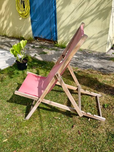 Wooden Deck Chair