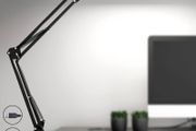 LED Desk Lamp with Clamp, Eye-Care Dimmable Reading Light, 3 Color Modes Swing Arm Lamp, USB Clip-on Table Lamp, Daylight Lamp for Desk Accessories, Work Bench, Architect (FREE POSTAGE)
