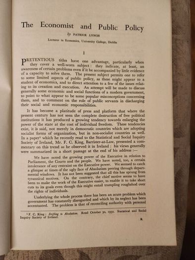 Studies. An Irish Quarterly Review Autumn 1953. Published By Talbot Press.  Paperback In Good Condition.