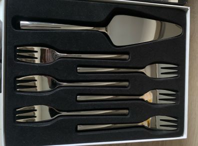 7 piece cake cutlery set