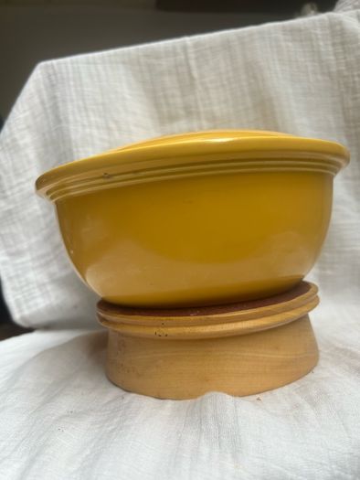 Large Vintage Yellow Fiesta Kitchen Kraft Line