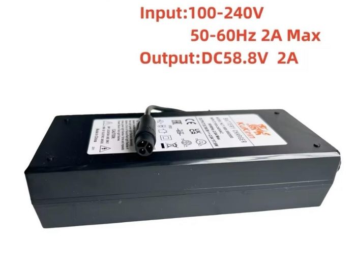 Brand new Original 58.8V 2.0A Lithium Charger For Kugoo Kukirin G3 Pro and G2 Master Electric Scooter Battery Charger