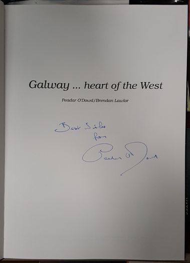 Galway: Heart Of The West by Peadar O'Dowd (signed)