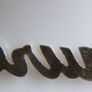 Vintage 925 Sterling Silver Lauren name Necklace Image 4
