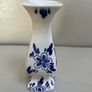 Hand painted Delft bluecolour mini vase Image 4