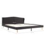 Bed Frame Dark Grey Fabric 180x200 cm 6FT Super King Image 6