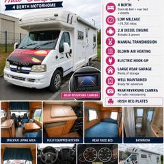 2003 Auto Sleeper Peugeot Campervan