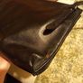 Banana Republic Black Duo Leather Envelope Bag Image 8