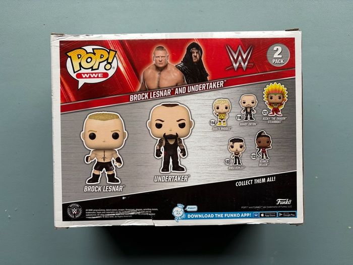 Funko Pop - Brock Lesnar and Undertaker 2 Pack - WWE Wrestling - Vinyl Action Figure