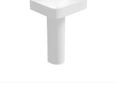 50cm Sink, Pedestal and Tap with click waste