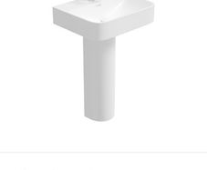 50cm Sink, Pedestal and Tap with click waste