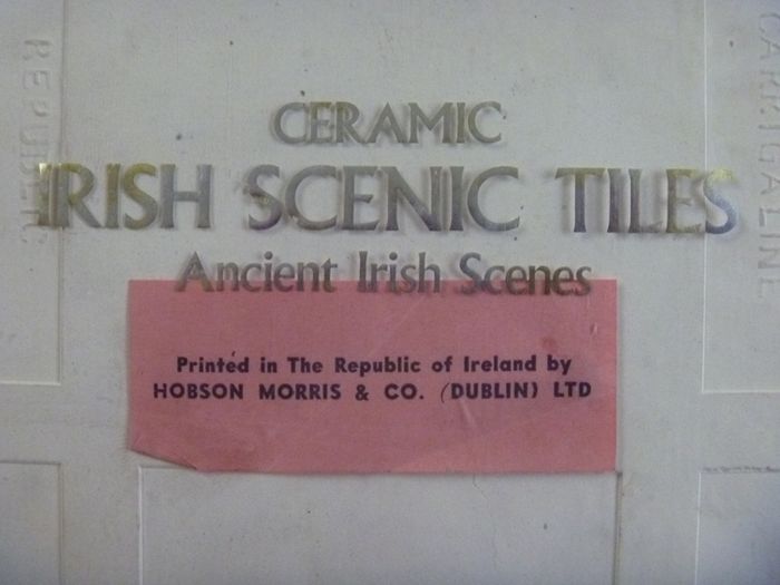 Carrigaline Tourist Tile 1960's