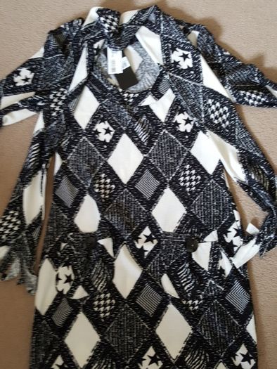 Dress with scarf